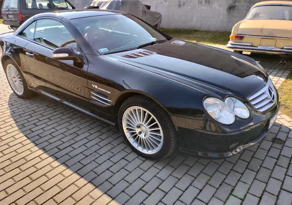 samochody osobowe Mercedes-Benz SL cena 145000 przebieg: 187000, rok produkcji 2002 z Myszków